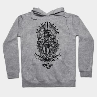 Western Kali - Black Line Hoodie